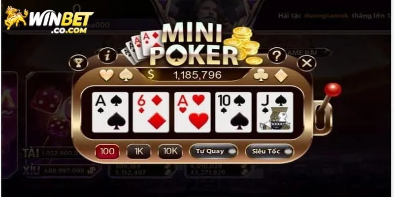 Mini Poker - Luật Chơi Và Bí Quyết Chiến Thắng Tại Winbet